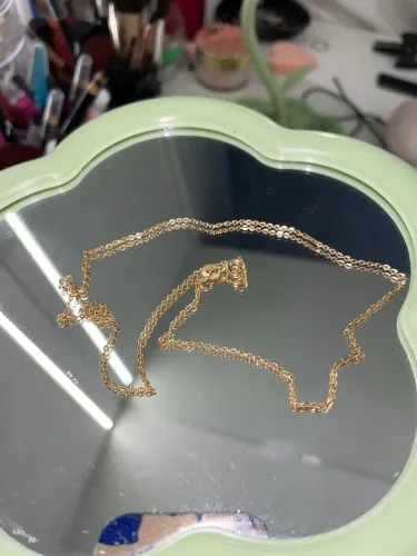 Colar semi joia banhado a ouro 18k comprado no rio de janeiro