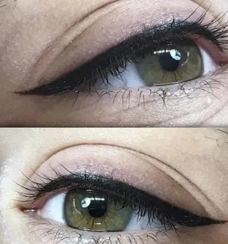 Micropigmentação de olhos Delineado perfeito para realçar o olhar!