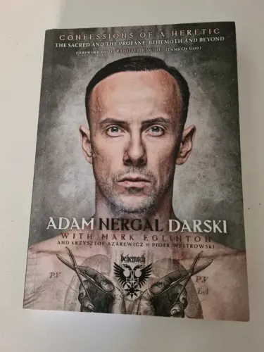 Livro Behemoth Adam Nergal Darski Quase Novo Inglês Importado