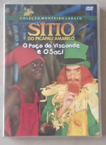 DVD coleção Sítio do Pica-pau Amarelo. Excelente estado! Praticamente NOVO!