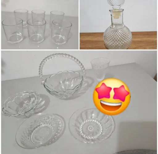 Kit de Vidro 12 peças