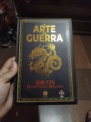 Livro a arte da guerra edição de luxo