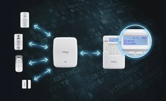 Sistema de Alarme Intelbras, com monitoramento via app 