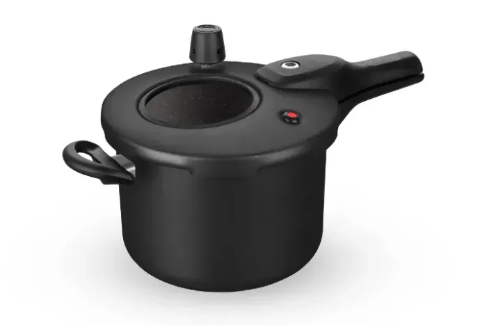 PANELA DE PRESSAO VISOR INDUCAO FECHAMENTO EXTERNO N.20 / 4,5L GRAFITE - REVESTIMENTO CER