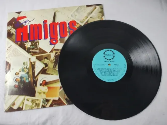 Disco de vinil Grupo Jerusalém - Amigos Amigos 1988