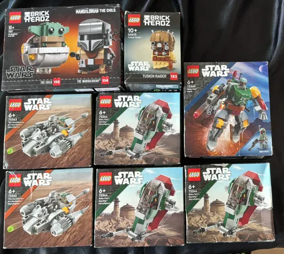 Legos comuns por preços acessíveis! Star Wars, Mandalorian, Sonic e muito mais