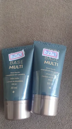 Base Multi EUDORA - De R$ 34,90 por 19,90