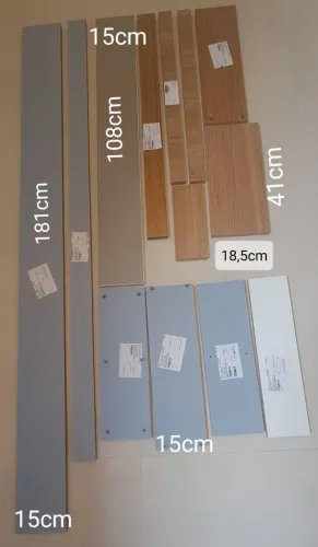 Peças em MDF diversos tamanhos