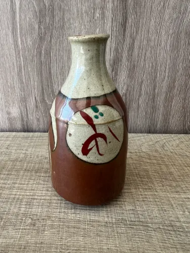 Tokkuri japonês cerâmica artesanal Raridade Campinas-sp