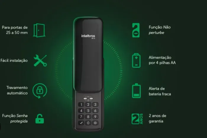 Fechadura Inteligente Intelbras + Instalação 