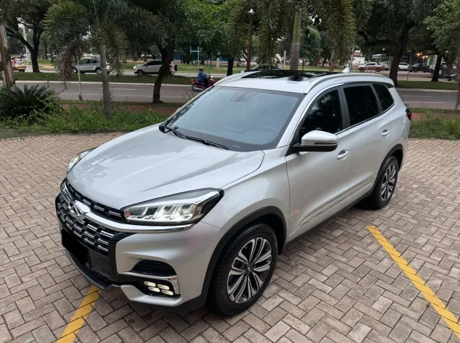 TIGGO 8 IPVA PAGO 7 LUGARES TETO SOLAR