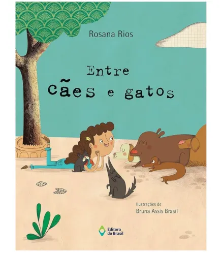 Livro Infantil Entre Cães E Gatos