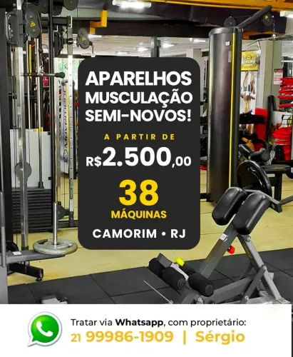 APARELHOS PARA ACADEMIA MOVEMENT SEMI NOVOS 