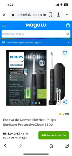 Escova de dente elétrica PHILIPS SONICARE PROTECTIVE CLEAN 5309