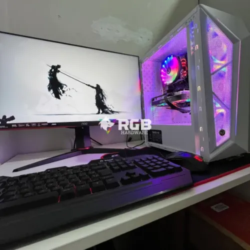 PC Gamer COMPLETO RYZEN 5 + RTX3050+ 1 ano de garantia e em até 12x