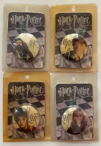 #L3 - Coleção de bottons originais Harry Potter