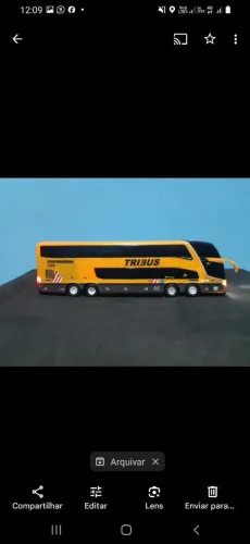 Ônibus Tribus em escala para colecionadores