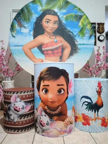 Pegue e monte tema  (Moana) PROMOÇÃO.