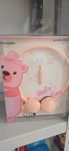 Fone de ouvido infantil Hello Bear Atomo