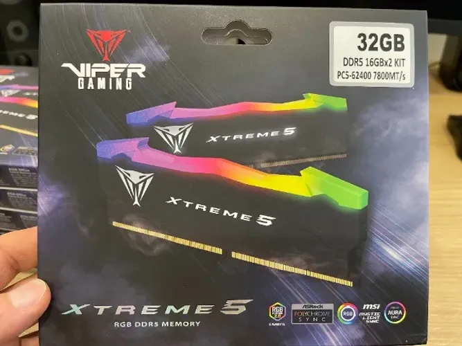 Memoria DDR5 Patriot 2x16GB 7800Mhz CL38