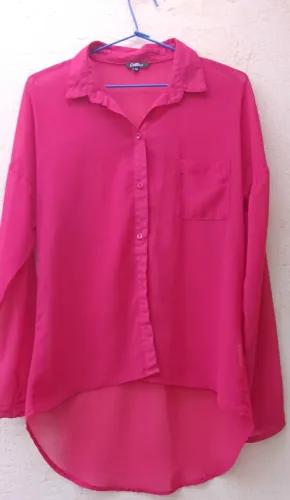 Camisa rosa Collins tam 38