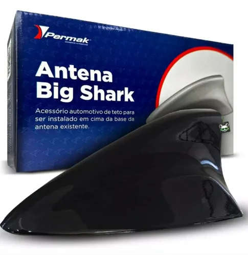 Antena de Tubarão para Carro com Base maior