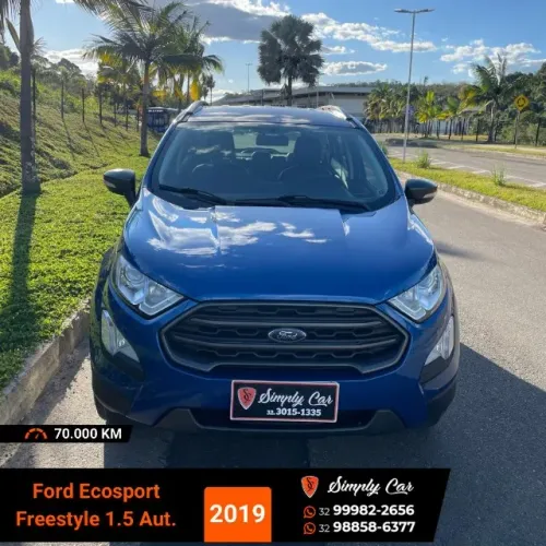 Ford Ecosport Freestyle 1.5 12V Flex 5P Aut. 2019