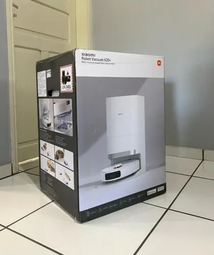 Aspirador Robot Xiaomi X20+ Plus Branco 110V ou 220V