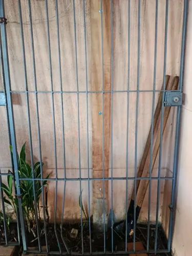 Portão de ferro para garagem ou social usado
