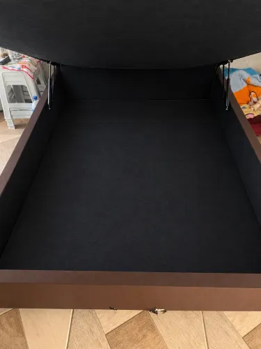 Cama Box baú casal com colchão