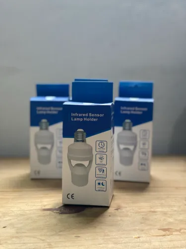 Kit sensor de presença de led bocal E27