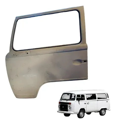 Porta Esquerda Kombi 1998 A 2013 Dianteira Esquerdo Branco