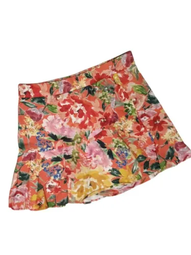Ahorts saia floral ZARA Tamanho 34 (usada muito bem conservada)