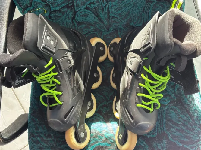 Patins Profissional Rollerblade Fusion x3 - Original (Semi-Novo)