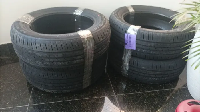 Kit jogo de rodas 16 + jogo pneus aro 16 novos
