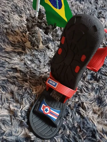 Sandália infantil tamanho 29/30 oferta