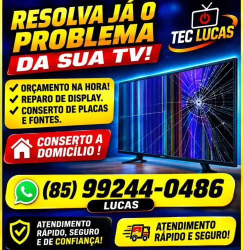 Sua tv está com problema?