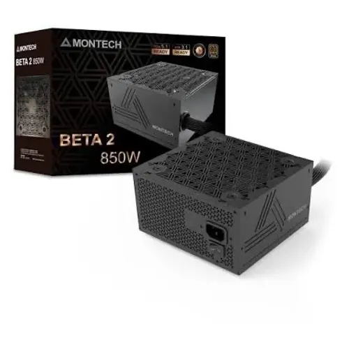 Fonte Montech Beta 2, 850w , ATX 3.1 80 Plus bronze