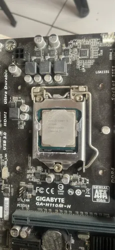 kit placa mãe e processador