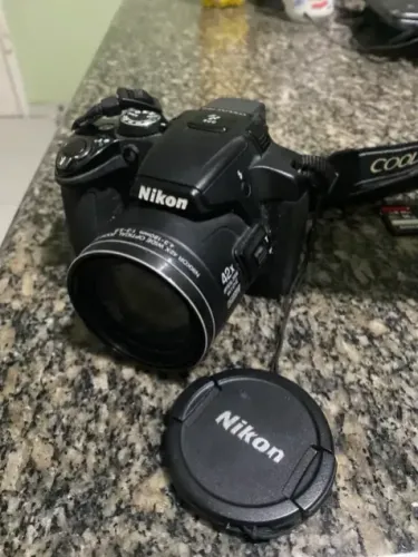 Nikon Coolpix P510 Superzoom 42x Seminova - Filma Full HD + GPS Capture momentos inesquecí