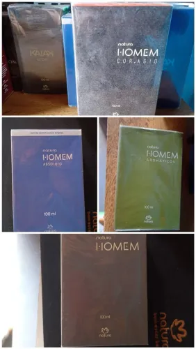 Perfumes masculino e femininos