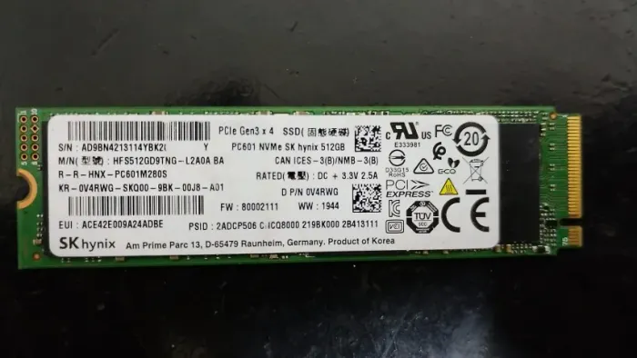 SSD Nvme