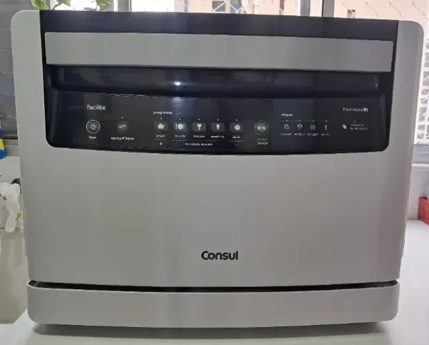 Lava louças Consul Facilite Compacta 6 Serviços Branca