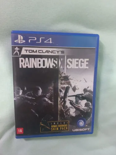 Vendo ou troco Tom Clancy's Rainbow Six Siege - PS4