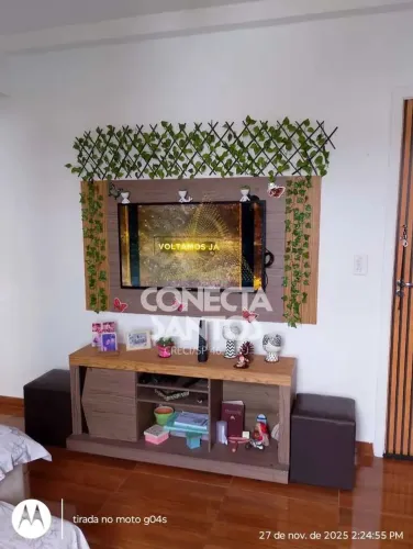 Apto 1 quarto Centro S Vicente R$265 mil Cod 1896