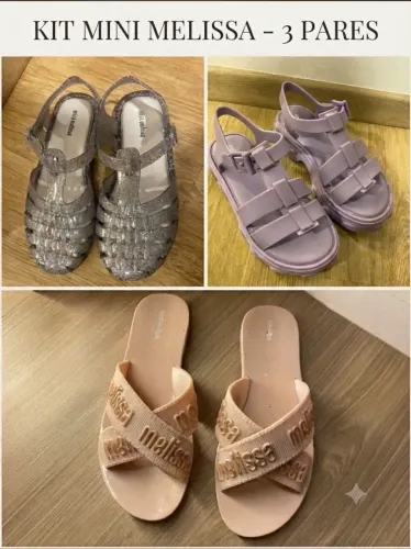 Kit - pares de mini Melissa