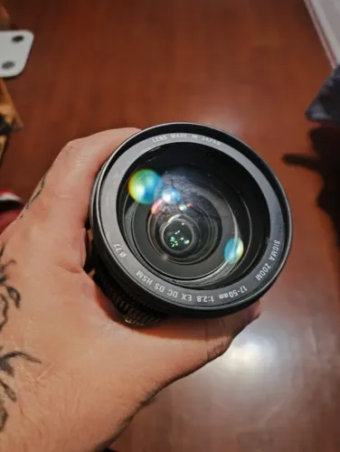lente 17 50 sigma para canon