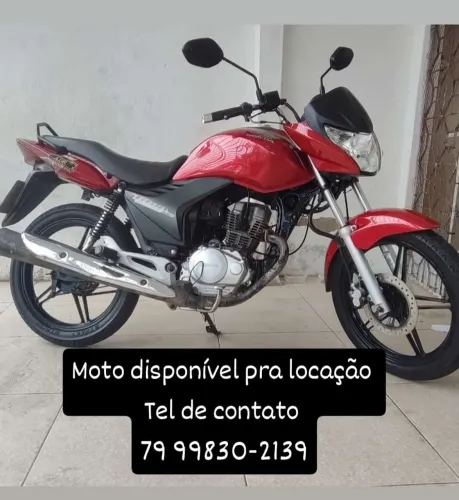 Moto disponível pra locação