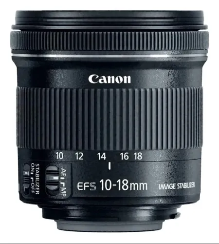 Lente Canon Ef S 10-18mm Stm Impecável 