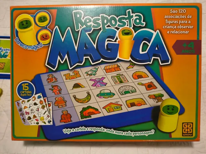 Jogo Resposta Mágica Grow